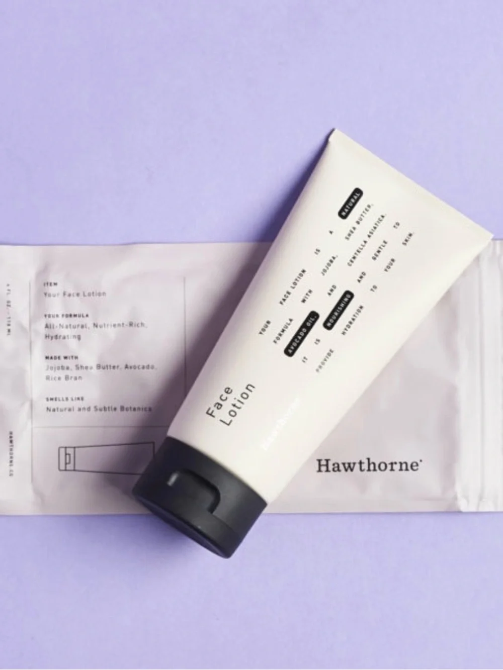 Nike Hydrating Face Lotion – Pale Pink & Black Tube
